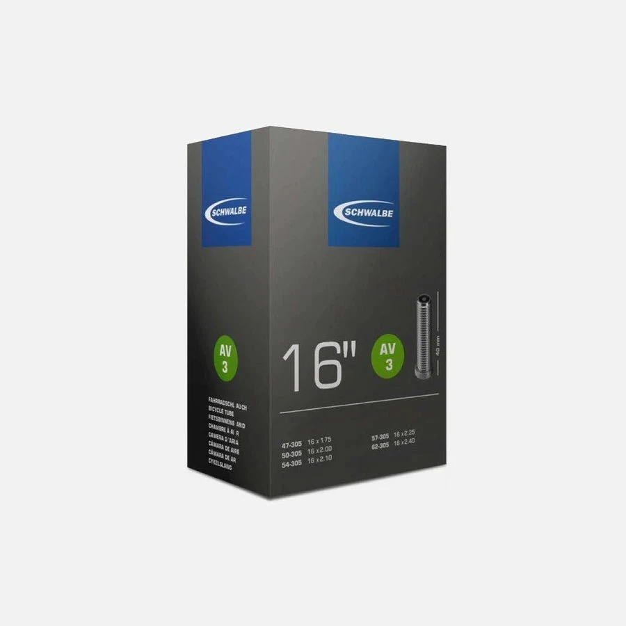 Schwalbe Inner Tube 16" 1 Schwalbe Inner Tube 16"