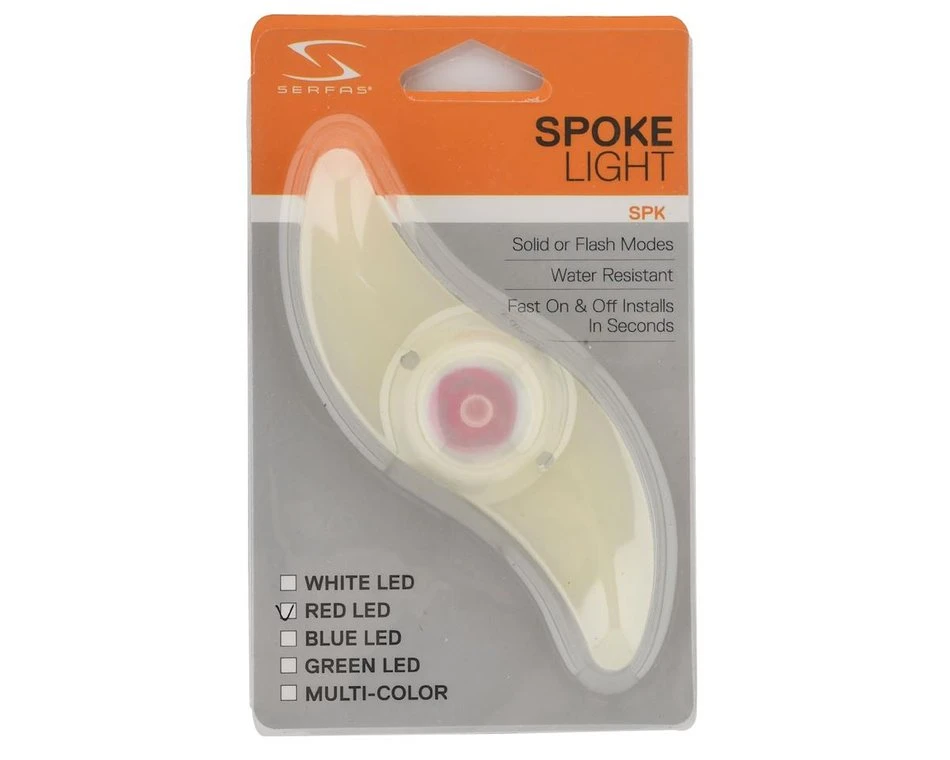 Serfas Spoke Light SPK Red 2 Serfas Spoke Light SPK Red - Image 2