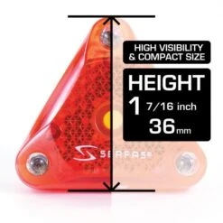Serfas Tl-HLMT 3 LED Rear Helmet Light -Bicycle Equipment Store serfas tl hlmt 3 led rear helmet light 911741
