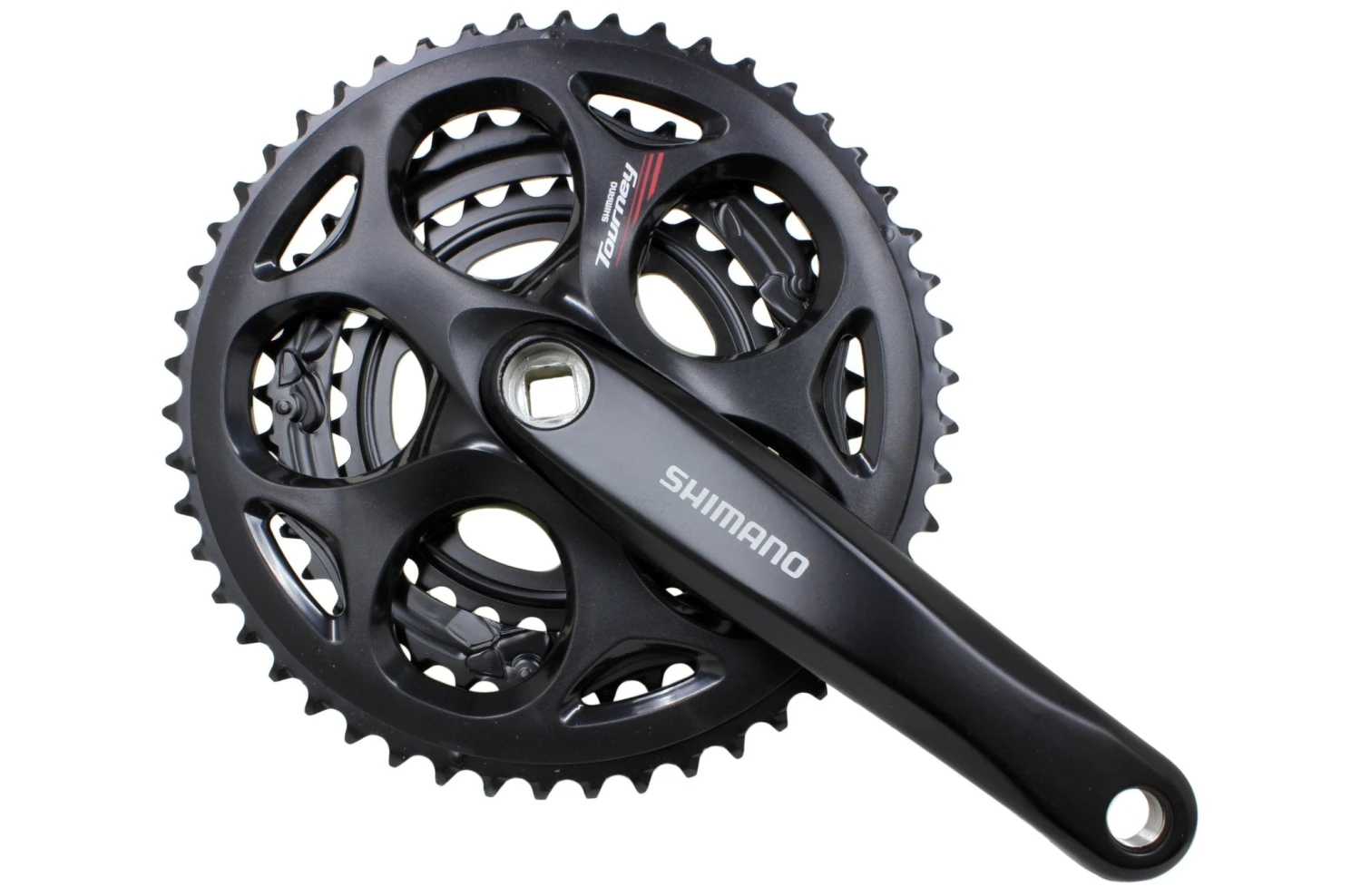 Shimano FC-A073 Tourney Road Crankset 3x8/7 Speed 1 Shimano FC-A073 Tourney Road Crankset 3x8/7 Speed