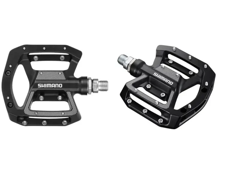 Shimano Flat MTB Pedals PD-GR500 - Black 1 Shimano Flat MTB Pedals PD-GR500 - Black