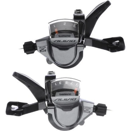 Shimano SL-M4000 Rapidfire Plus 3x9 Speed Gear Shifter Set 1 Shimano SL-M4000 Rapidfire Plus 3x9 Speed Gear Shifter Set