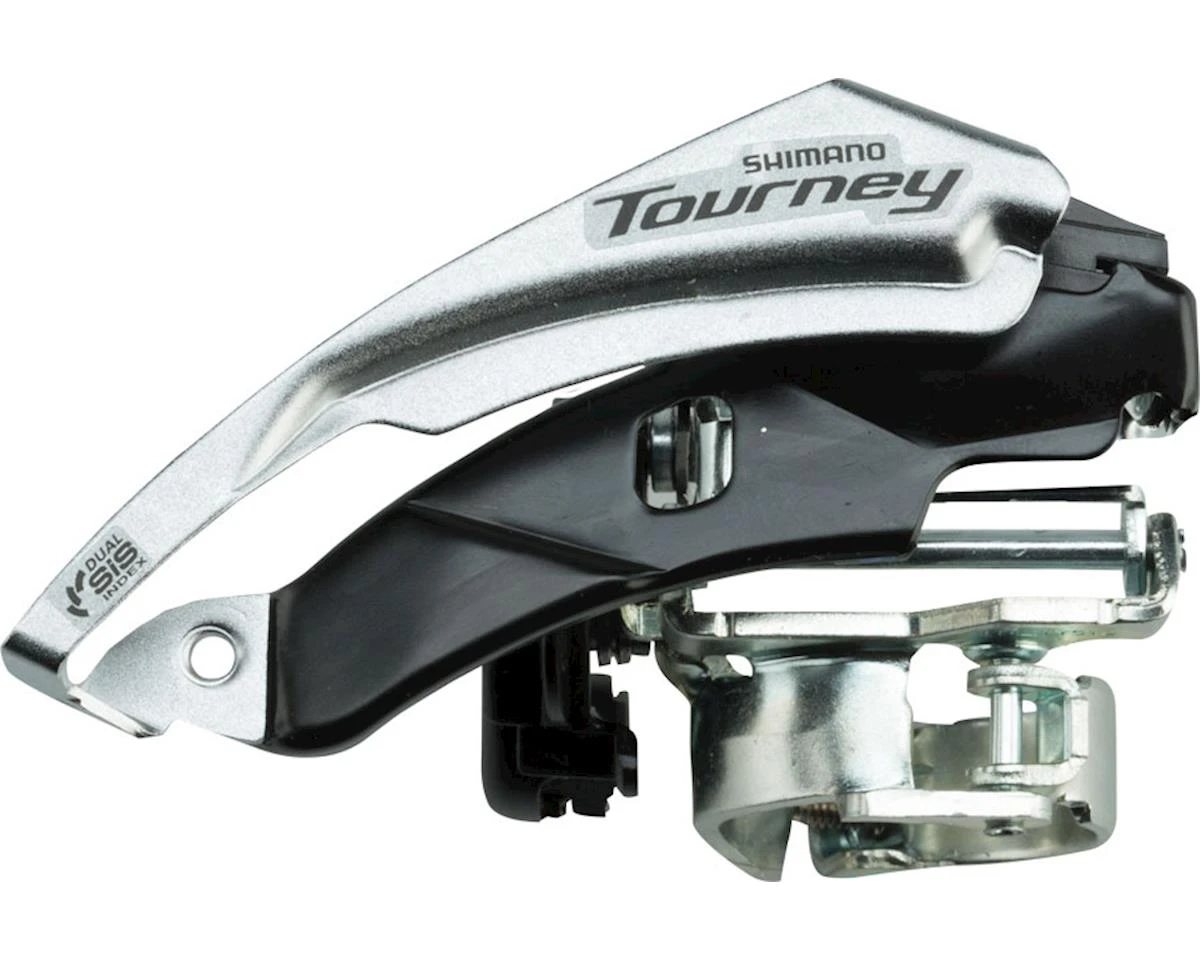 Shimano Tourney Ty Top Swing Front Derailleur (Clamp Band Mount) 1 Shimano Tourney Ty Top Swing Front Derailleur (Clamp Band Mount)