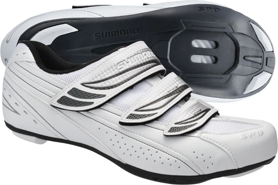 Shimano WR35 Womens SPD Road Cycling Shoes - White 1 Shimano WR35 Womens SPD Road Cycling Shoes - White