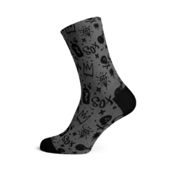 SOX Footwear - Doodle Grey Socks