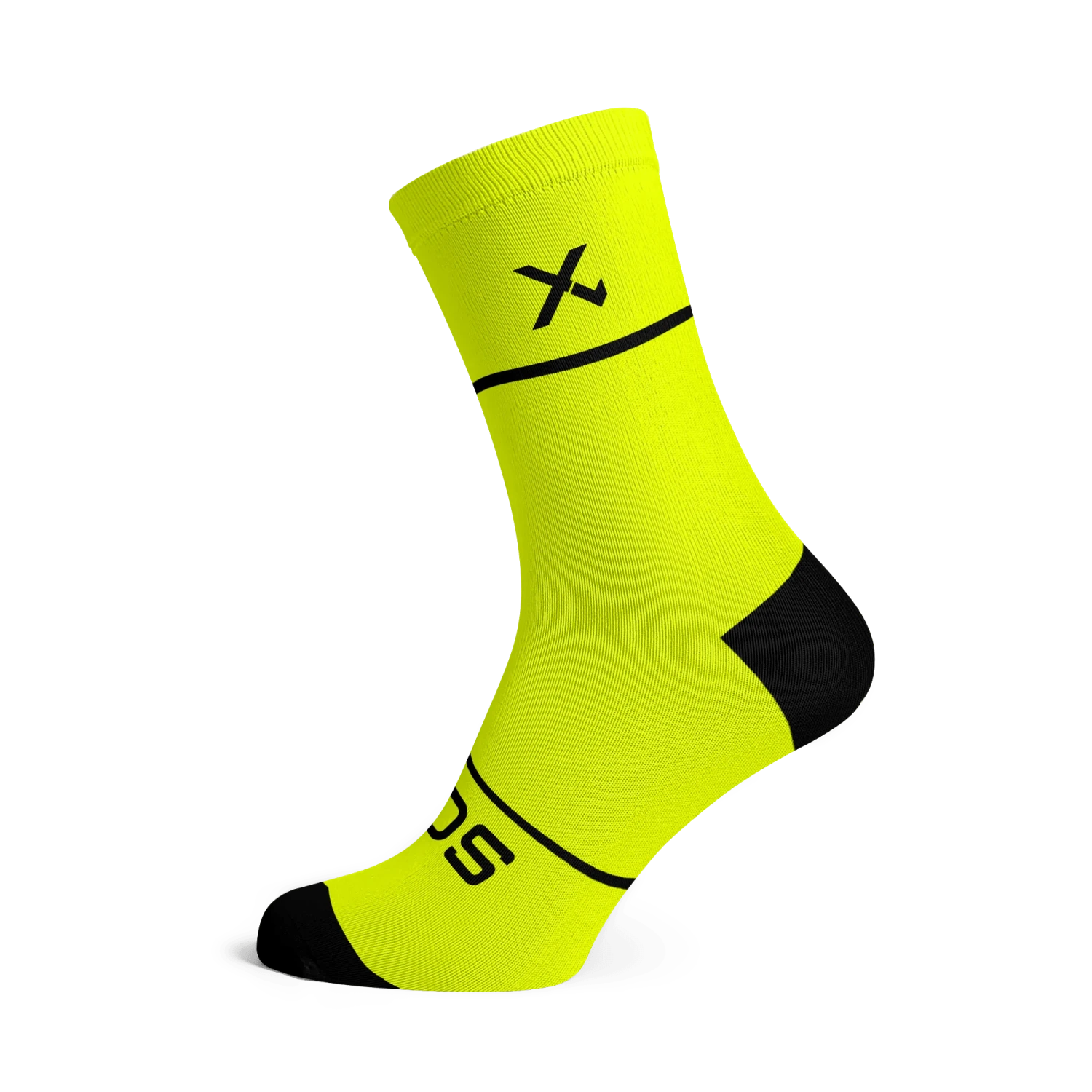 SOX Footwear - Premium Fluo Yellow Socks 1 SOX Footwear - Premium Fluo Yellow Socks