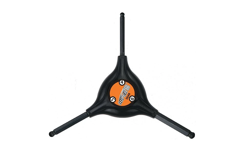 Super B Ball Ended Hex Key Wrench 4/5/6mm TB-2648 1 Super B Ball Ended Hex Key Wrench 4/5/6mm TB-2648