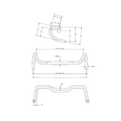 Surly Truck Stop Bar Handlebar -Bicycle Equipment Store surly truck stop bar handlebar 428682