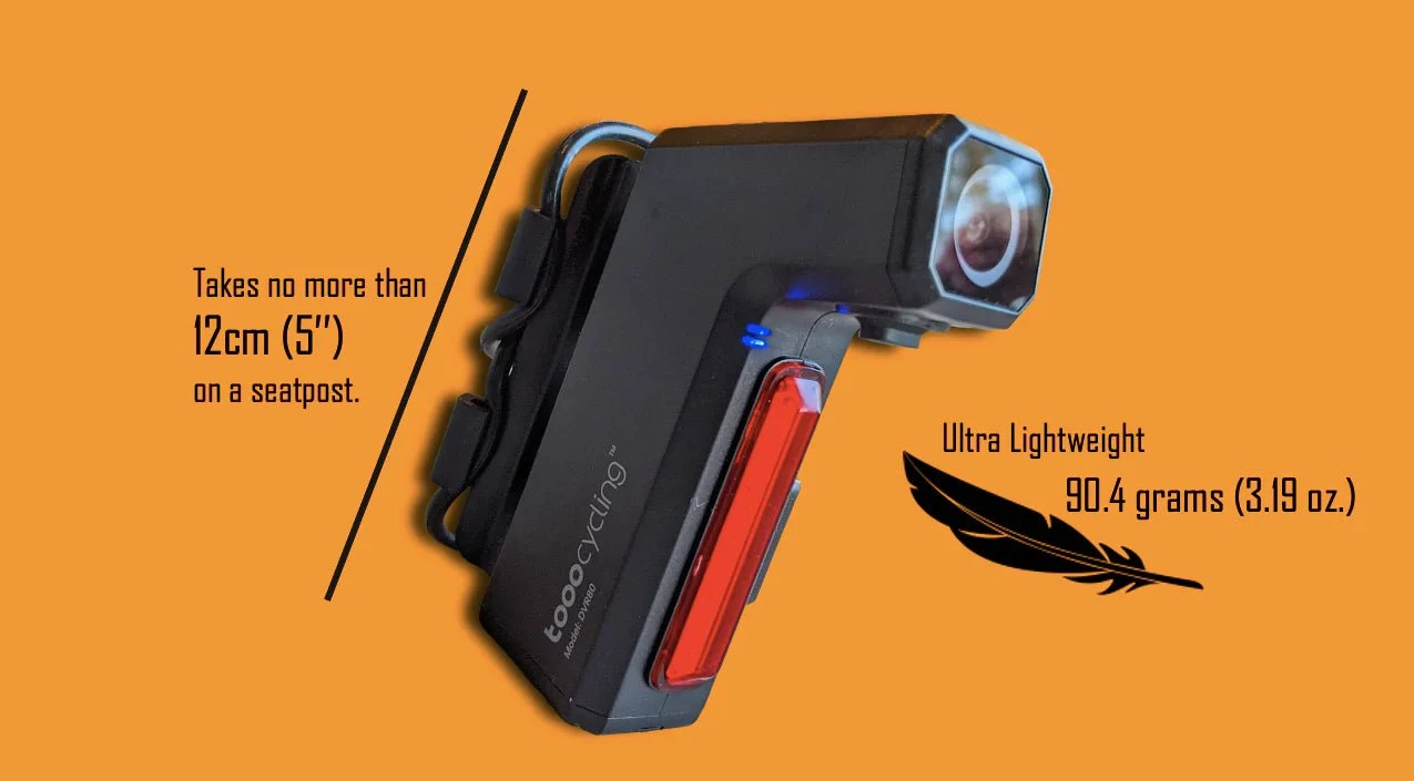 TOOO Cycling DVR80 Bike Rear Lamp Camera Combo 5 TOOO Cycling DVR80 Bike Rear Lamp Camera Combo - Image 5