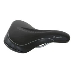 Velo Voam Meadow Unisex Comfort Bike Saddle Black